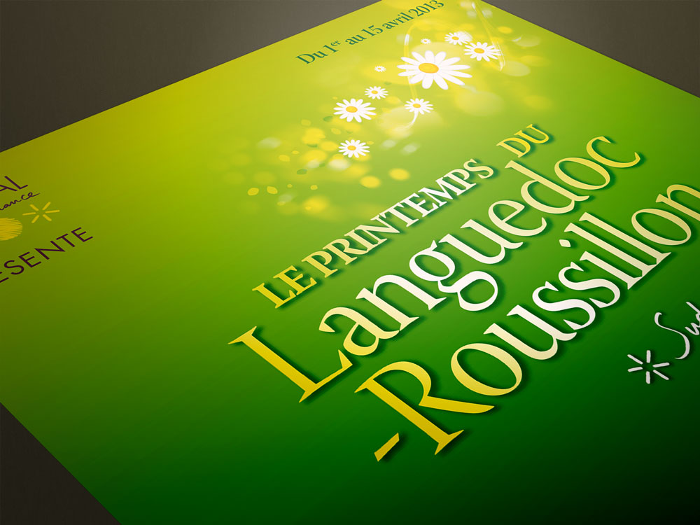 Affiche Printemps du Languedoc